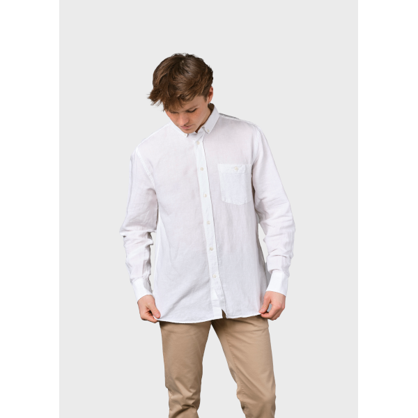 Klitmøller Benjamin Linen Shirt (white)
