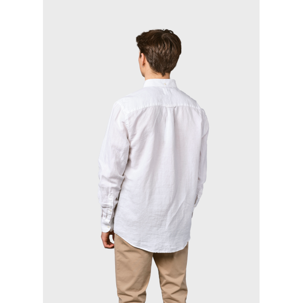 Klitmøller Benjamin Linen Shirt (white)