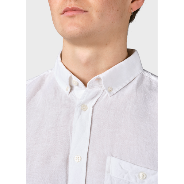 Klitmøller Benjamin Linen Shirt (white)