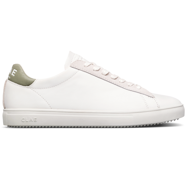 Clae Bradley (white leather tea)