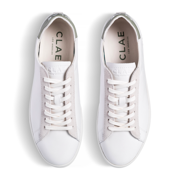 Clae Bradley (white leather tea)