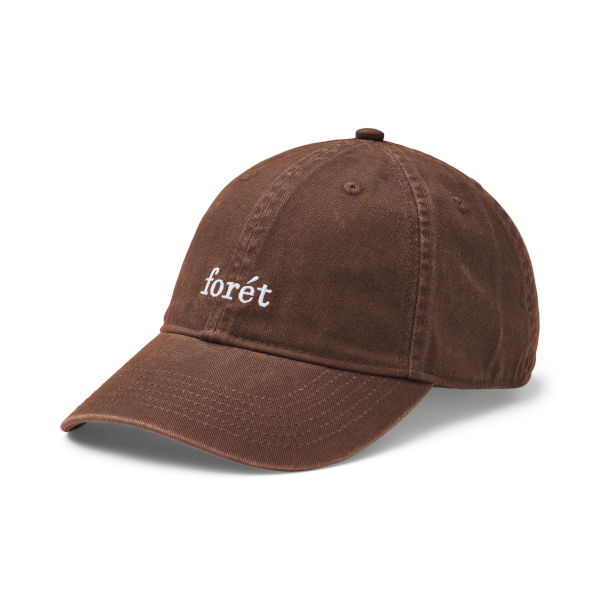 Forét Hawk Washed Cap (brown)