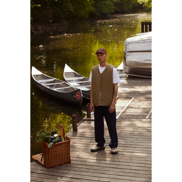 Forét Hawk Washed Cap (brown)