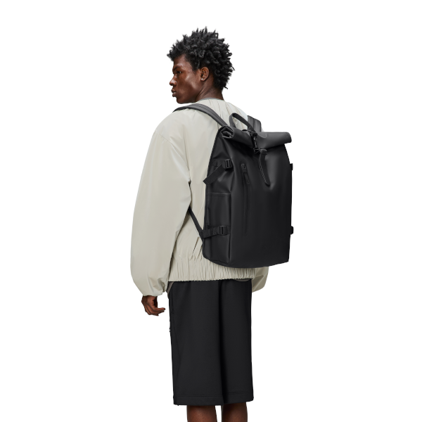 Rains Rolltop Rucksack Large (black)