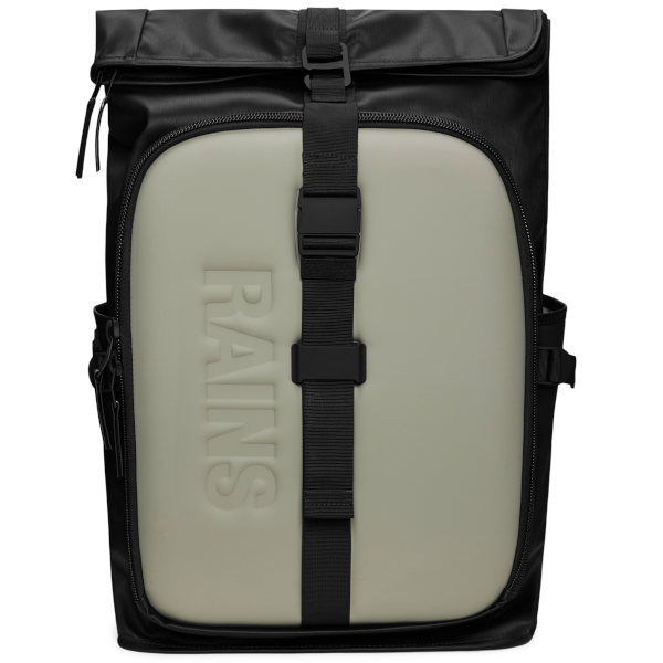 Rains Texel Moulded Backpack (black grain)