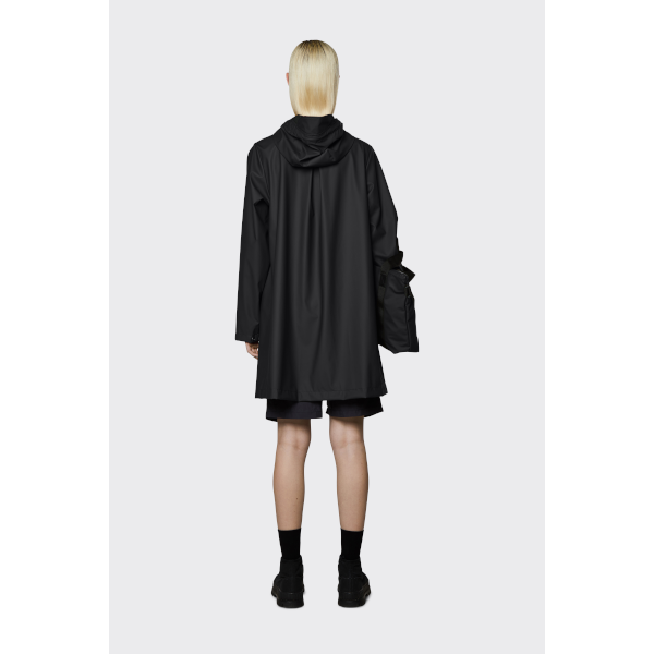 Rains A-Line Jacket (black)