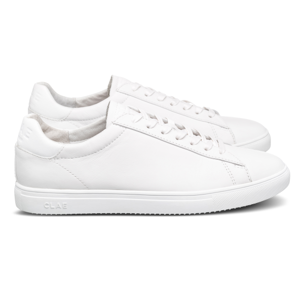 Clae Bradley (triple white leather)