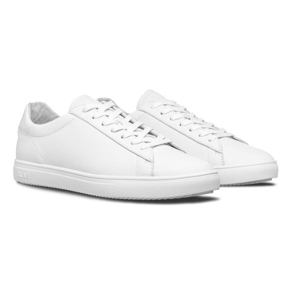 Clae Bradley (triple white leather)