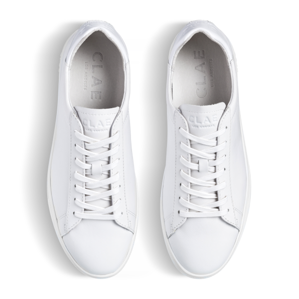 Clae Bradley (triple white leather)