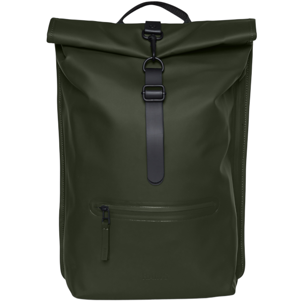 Rains Rolltop Rucksack (green)