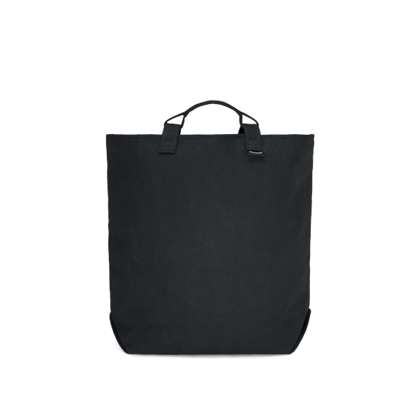 Qwstion Bananatex Tote Bag Medium (all black robin)