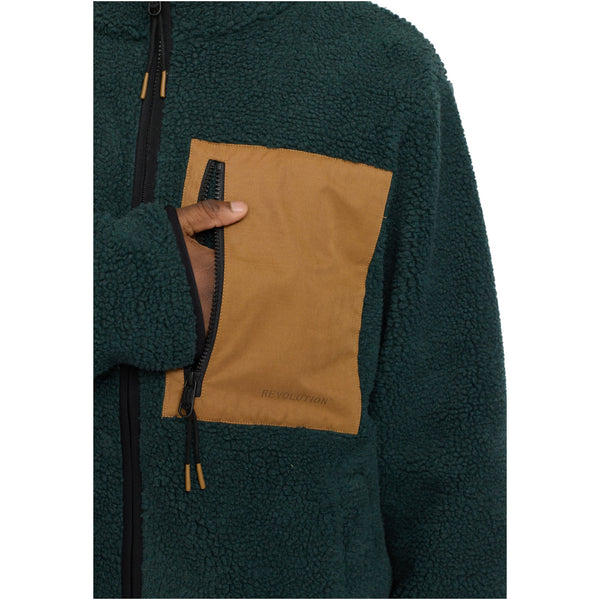 Revolution 7816 Pocket Teddy Jacket (darkgreen)