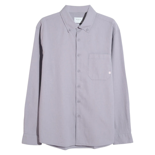 Farah Netherton LS Cord Shirt (dusky lavender)