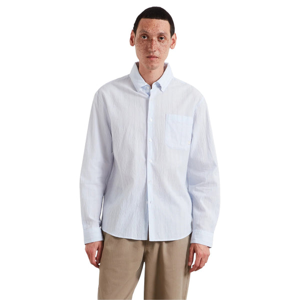 Farah Stanford LS Shirt (blue tide)