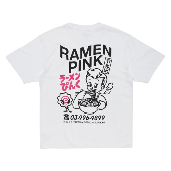 Edwin Ramen Pink T-Shirt (white)