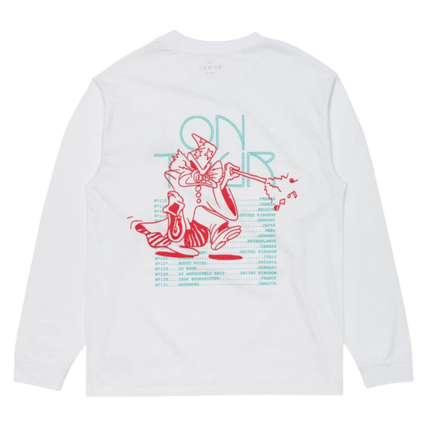 Edwin EMC On Tour LS T-Shirt (white)