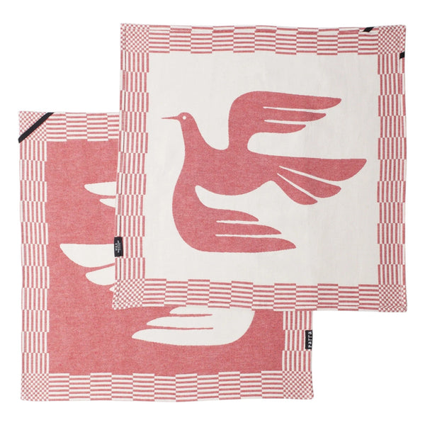 Parra Infinite Kitchen Towel 2pk (red)