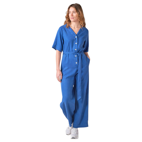 Klitmøller W Marna Jumpsuit (surf blue)