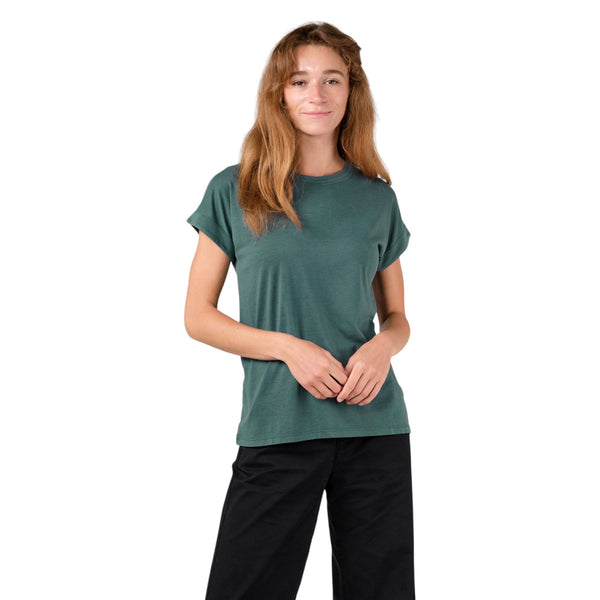 Klitmøller W Sigrid Tee (moss green)
