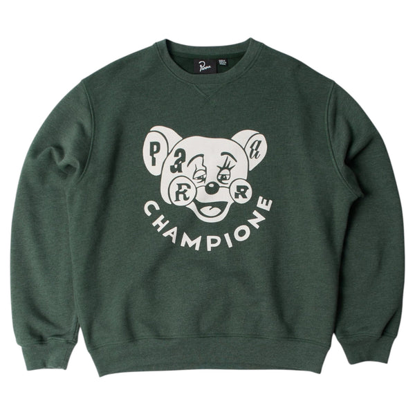 Parra Tired Campione Crew (pine green)