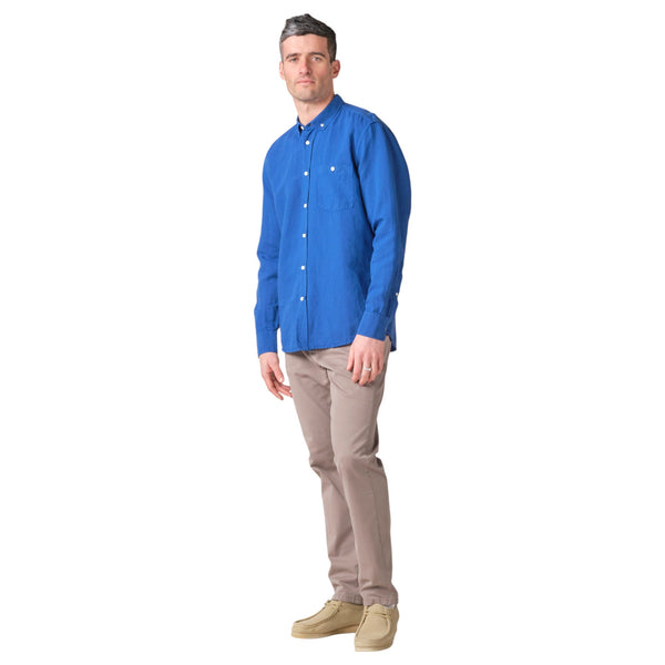 Klitmøller Benjamin Linen Shirt (surf blue)