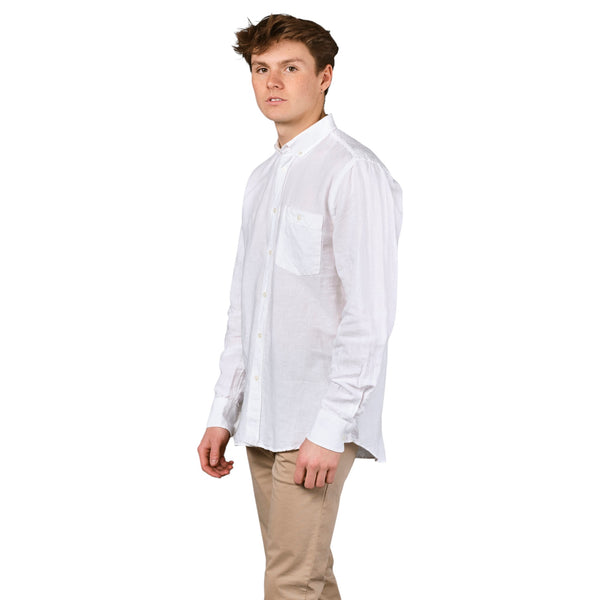 Klitmøller Benjamin Linen Shirt (white)