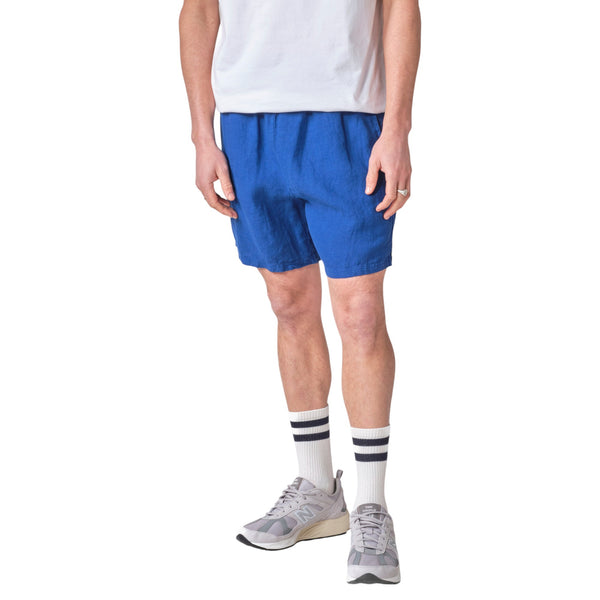 Klitmøller Bertram Linen Shorts (surf blue)
