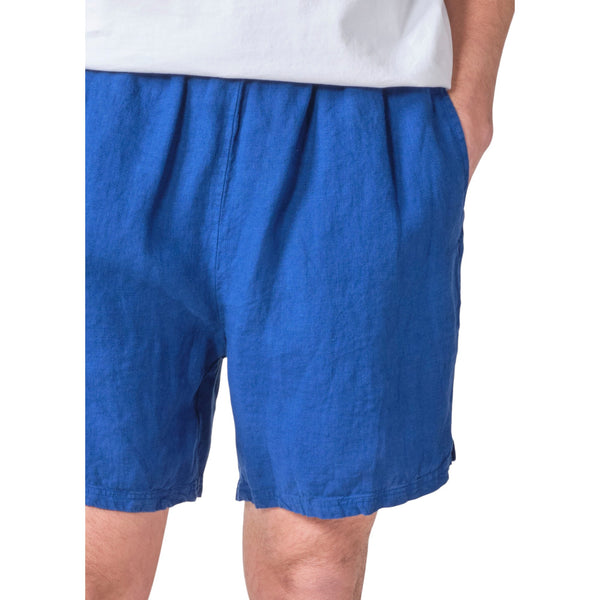 Klitmøller Bertram Linen Shorts (surf blue)