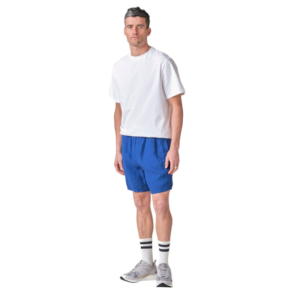 Klitmøller Bertram Linen Shorts (surf blue)