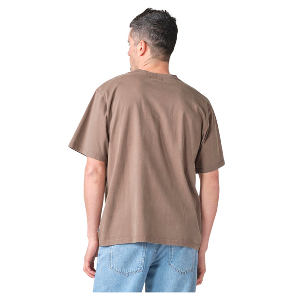 Klitmøller Mens Boxy Fade Out Tee (taupe)