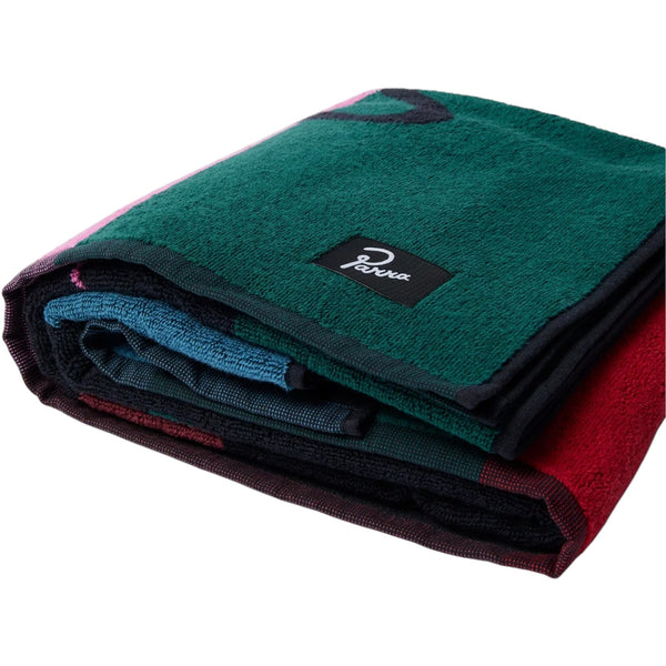 Parra Nope and Nopes Beach Towel (mallard green)