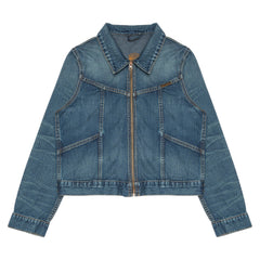 Nudie W Britta Denim Jacket (mid blue)
