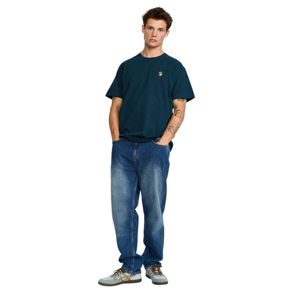 Revolution 1456 SIX T-Shirt (darkpetrol-melange)