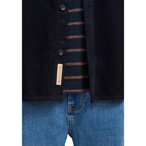 Revolution 3776 Cord Shirt (navy)