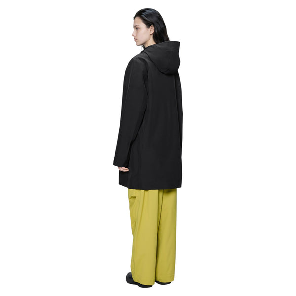 Rains Suva Softgel Long Jacket (black)