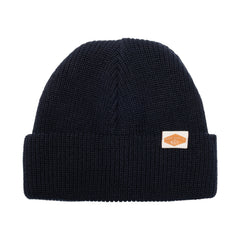Nudie Cotton Ribbed Beanie (blueberry)