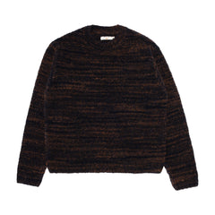 Nudie Gurra Boucle Sweater (navy/orange)