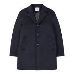 Wemoto Corbyn Wool Felt Coat (navy blue)