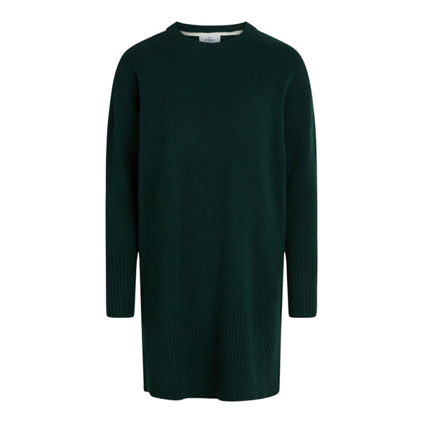 Klitmøller W Thea Knit Dress (moss green)