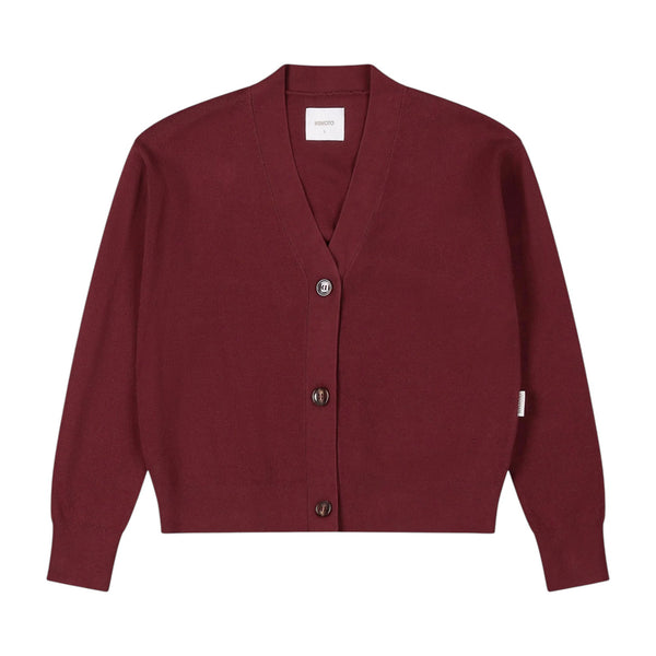Wemoto W Lilly Hazel Cardigan (burgundy)
