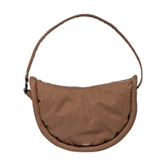 Sandqvist Curve Half Moon Bag Mini (dark taupe)