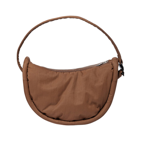 Sandqvist Curve Half Moon Bag Mini (dark taupe)