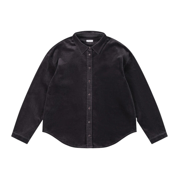 Wemoto W Ruby Cord Shirt (dark grey)
