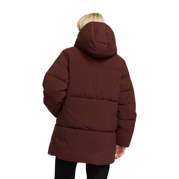 Selfhood 77294 Oversized Puffer (burgundy)