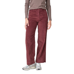 Klitmøller W Lydia Jumbo Cord Pant (burgundy)