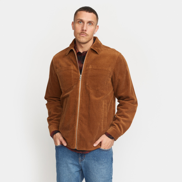 Revolution 3970 Overshirt w/ Zipper (brown)