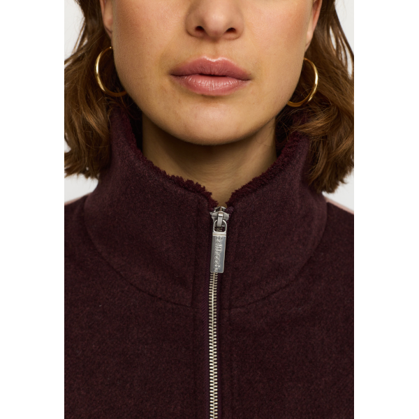 Selfhood 77377 Block Jacket (burgundy)