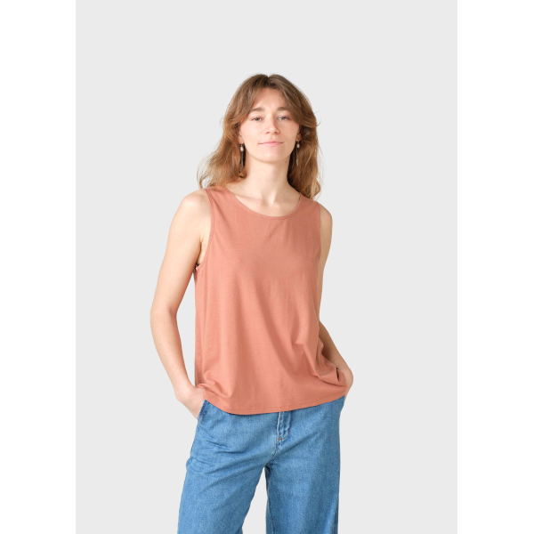 Klitmøller W Aliya Top (burnt sienna)