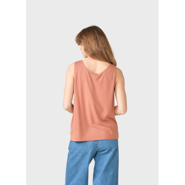 Klitmøller W Aliya Top (burnt sienna)