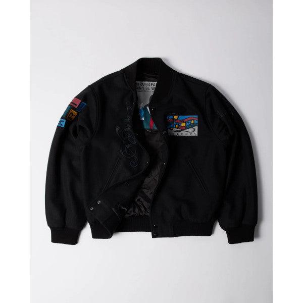 Parra All the Best Varsity Jacket (black)